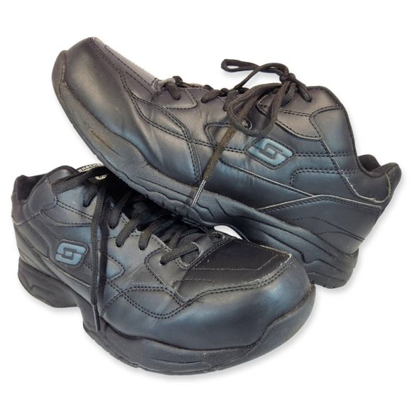 Skechers Shoes Skechers Mens Felton Sr Soft Toe Work Shoes Size 9